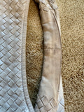 Bottega Veneta Intrecciato Hobo Medium White