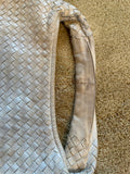 Bottega Veneta Intrecciato Hobo Medium White