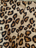 Alexander McQueen Fall 2005 Runway Look 17 Leopard Skirt with Fur Trim - Dyva's Closet