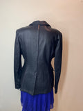 Isaac Sellam Experience  Leather Blazer - Dyva's Closet