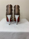 Christian Louboutin Balota 120 Glitter Sandal - Dyva's Closet