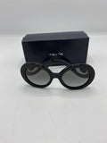 Prada Black Baroque Sunglasses - Dyva's Closet