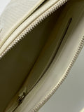 Tod's White Leather and Sequin Bag - Dyva's Closet