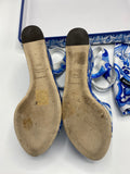 Dolce and Gabbana Maiolica Partenopee Wedges - Dyva's Closet