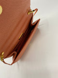 Judith Leiber Karung ( Lizard) Crossbody/Clutch with Native American embellishment - Dyva's Closet