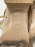 Chanel S17 Beige Wrap Ankle Boots - Dyva's Closet