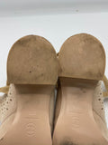 Chanel S17 Beige Wrap Ankle Boots - Dyva's Closet