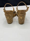 Chanel Platform Cork Sandals - Dyva's Closet
