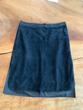 Hermès Suede Skirt - Dyva's Closet
