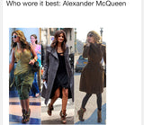 Alexander McQueen Faithful Black Leather Studded Booties - Dyva's Closet