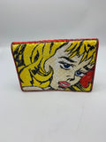 Bottega Veneta Handpainted Vintage Clutch - Dyva's Closet