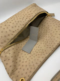 Tom Ford Nina Hobo in Ostrich - Dyva's Closet