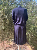 Patou NWT blue jersey smock dress