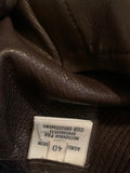 Hermès Chocolate Brown Leather/Suede Bomber Jacket - Dyva's Closet