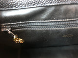 Chanel Vintage D Ring Logo Caviar Bucket Bag - Dyva's Closet