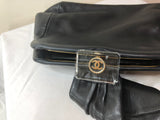 Chanel Bottle Top Leather Clutch - Dyva's Closet