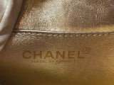 Chanel Gold Wristlet with Gold Bracelet - Dyva's Closet