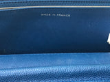 Chanel Blue Caviar Wallet on a Chain - Dyva's Closet