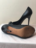 Alexander McQueen Skull Peep Toe Pumps - Dyva's Closet