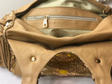 Chloé Silverado in Gold Python - Dyva's Closet