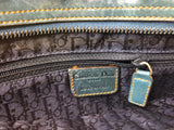Dior Gaucho Blue Tan Shoulder bag - Dyva's Closet