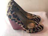 Guiseppe Zanotti Ponyhair Wedge - Dyva's Closet