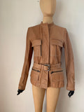 Yves Saint Laurent Vintage Leather Suit - Dyva's Closet