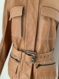 Yves Saint Laurent Vintage Leather Suit - Dyva's Closet