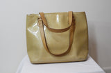Louis Vuitton Beige Monogram Vernis Houston Bag - Dyva's Closet