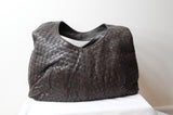 Bottega Veneta Brown Nappa Intrecciato Ball Hobo Ebano - Dyva's Closet