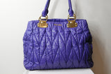 Miu Miu Matelasse Tote Large Purple - Dyva's Closet