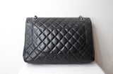 Chanel Large 2.55 in Black Caviar - Dyva's Closet
