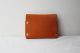 Hermès Evelyne Orange Felt Pouch Waist Bag - Dyva's Closet