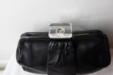 Chanel Bottle Top Leather Clutch - Dyva's Closet