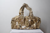 Chloé Silverado in Gold Python - Dyva's Closet