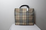 Burberry Classic Nova Beige Coated Canvas tote - Dyva's Closet