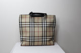 Burberry Classic Nova Beige Coated Canvas tote - Dyva's Closet