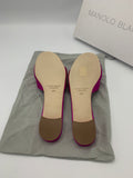 Manolo Blahnik Pralina in Fuchsia - Dyva's Closet