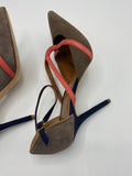 Malone Souliers Veronica tricolor heels