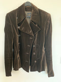 Pauw Brown Velvet Jacket - Dyva's Closet