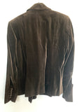Pauw Brown Velvet Jacket - Dyva's Closet