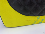 Designs Factory Faux leather and canvas with Arabic writing - Dyva's Closet