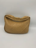 Bottega Veneta Vintage Intrecciato Small Hobo in camel - Dyva's Closet