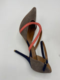 Malone Souliers Veronica tricolor heels