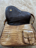 Dior Gaucho bag in alligator - Dyva's Closet