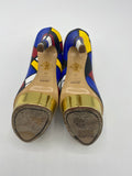 Limited edition 100 of 100 pieces handpainted Mondrian shoes by Boyarde for Art Miami 2012 ( handpainted on Charlotte Olympia heels)
