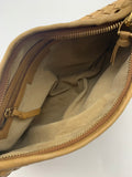 Bottega Veneta Vintage Intrecciato Small Hobo in camel - Dyva's Closet