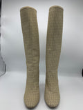 Hermès Cavalier perforated leather full monogram boots - Dyva's Closet