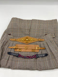 Hermès Skirt with three interchangeable belts - Dyva's Closet