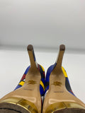 Limited edition 100 of 100 pieces handpainted Mondrian shoes by Boyarde for Art Miami 2012 ( handpainted on Charlotte Olympia heels)